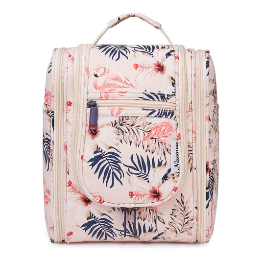 Travel Bag for Toiletries Cosmetic Bags for Women Hanging Toiletry Bag Multi-compartment Makeup Bag Organizer Bag for Essentials Accessories Makeup Bag for Cruise Essential Items Christmas Gift