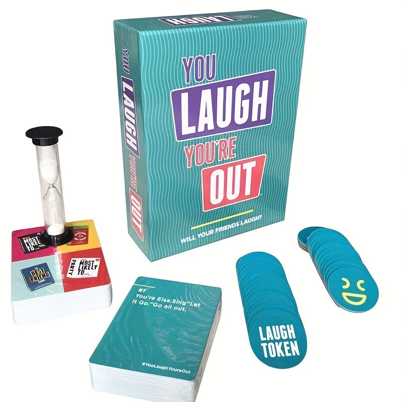 Hilarity Ensues Charades Card Game for Adults 18+ - Party Game with 125 Prompt Cards for Family Game Night, Gatherings, and Holiday Fun SS69