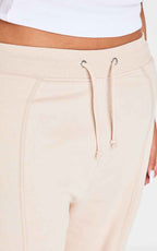 Shape Grey Marl Binded High Waist Wide Leg Joggers