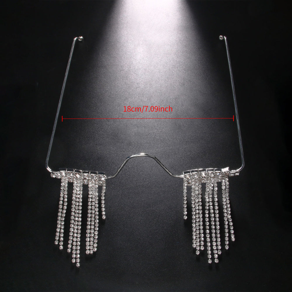 Fashionable Tassel Glasses Frame Square Belongs To The Eye Frame SS69