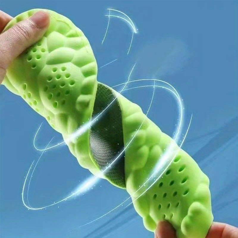 [8 Pieces Foam Cushioning Insoles] 8 Pieces of Foam Insoles, Unisex Cushioning Insoles, Work Insoles, Sports Anti - sweat Insoles, 4 Pairs of Unisex Insoles, Sizes 6 To 12, Super Soft and Comfortable Insoles, Soft Foot Protecti - SS69