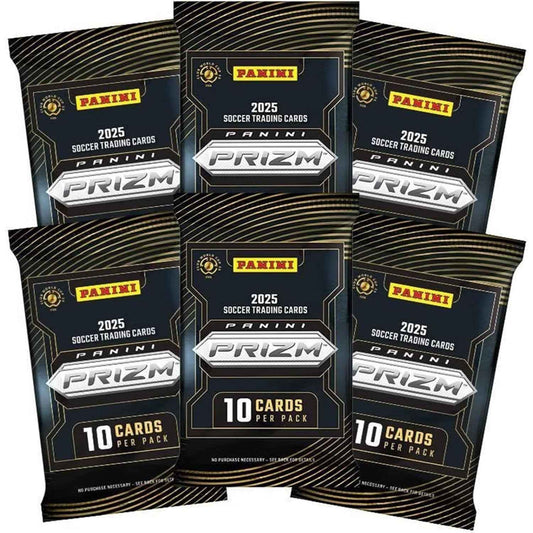 2025 Panini Prizm FIFA Club World Cup Soccer Mega Box – Exclusive Prizms, Rookies & Inserts – FIFA Official Trading Cards