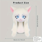 Animal Head Cat Fursuit Cut Mask Halloween Masquerade Cosplay Costume Props SS69