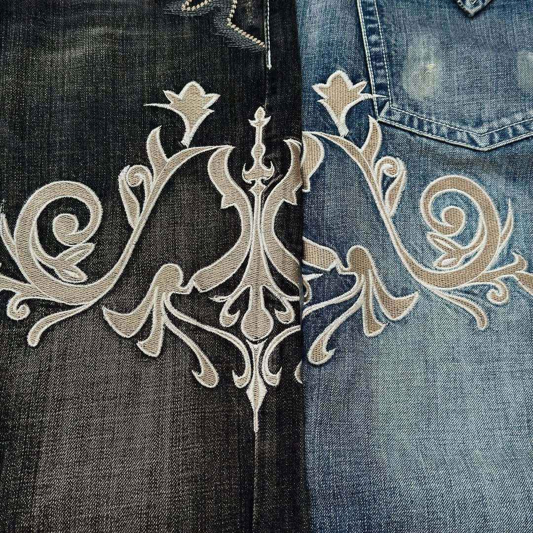 Women's Vintage Y2K Jeans - Mid-Rise Flared Pants, Washed Black Retro Leggings for 2000s Fashion Outfits, Casual & Formal Events - All-Season Jeans, Embroidered Details, Durable Fabric, Stylish Bottoms, Women, Trendy Outfit,