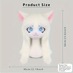 Animal Head Cat Fursuit Cut Mask Halloween Masquerade Cosplay Costume Props SS69