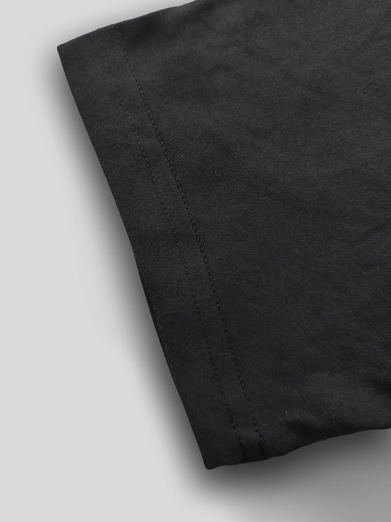 Women's Gothic Sandman Graphic T-Shirt - Tim -Inspired Dreaming Sandman Holding Mask Print, Black Short Sleeve Round Neck Casual Summer Top, Medium-Stretch Machine-Washable Fabric for Themed Events & Casual Attire SS69