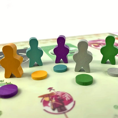 Story of Tokaido, large board game with a length of 33.46inch, easy to learn, tabletop games for family members' interaction, educational significance, couple's game, multiplayer game, friends gathering table game, hands-on a SS69