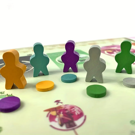 Story of Tokaido, large board game with a length of 33.46inch, easy to learn, tabletop games for family members' interaction, educational significance, couple's game, multiplayer game, friends gathering table game, hands-on a SS69