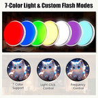 2026 New Electronic Badge with Display, Dynamic Touch, High Frame Rate, 600mAh Battery Life, 6.0 Bluetooth, USB Magnetic Charging, Anime Brooch & Digital Badge Compatible with Anime Fans to Wear On Occasions, Cosplay And Conc