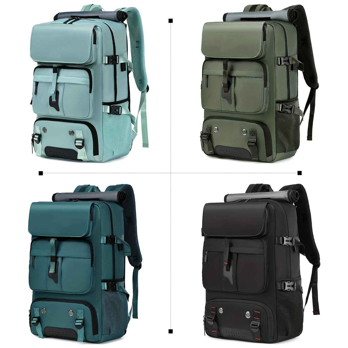 One Large Capacity Laptop Backpack, Designed for Both Men And Women, Featuring a Multifunctional Travel Design with a Compartment for Shoes, Ideal for Business Trips, Travel, College, Holiday Travel, Party Gifts, School Use