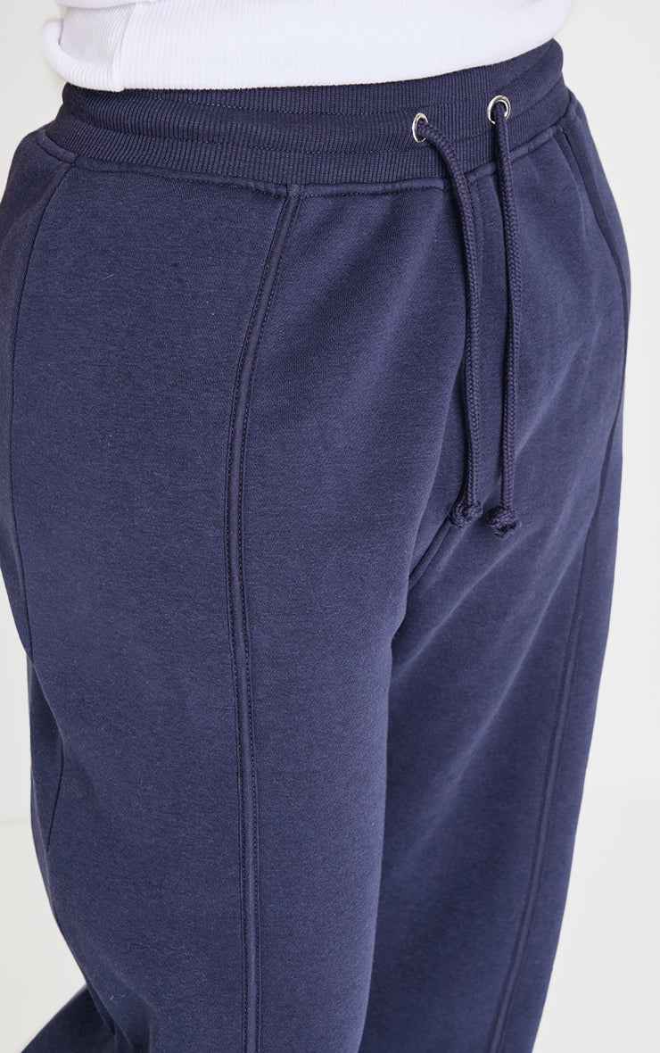 Shape Grey Marl Binded High Waist Wide Leg Joggers