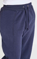 Shape Grey Marl Binded High Waist Wide Leg Joggers