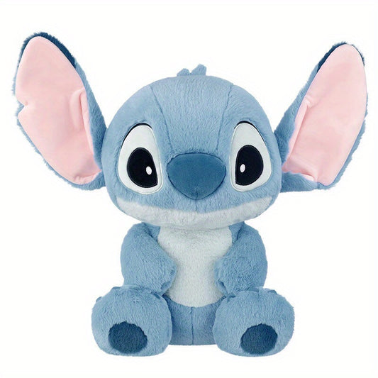 Miniso Disney Stitch Sitting Doll Plush Doll Disney Basic Series Medium Sitting Doll Kawaii Home Bedroom Sofa Accessories Collectible Dolls Gift Ornament Party Favors