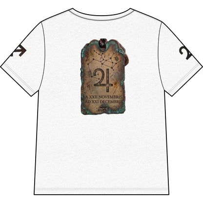 Sagittarius V-Neck Tee — Vintage Archer Zodiac Shirt