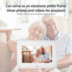 Large Digital Clock Designed for Seniors with Dementia, Featuring a Calendar Display, Alarms, And Functions As a Wall Clock Showing Day And Date. It Also Serves As an Alarm Clock, Desk Clock, Electronic Photo Frame, And Suppo
