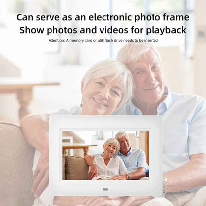 Large Digital Clock Designed for Seniors with Dementia, Featuring a Calendar Display, Alarms, And Functions As a Wall Clock Showing Day And Date. It Also Serves As an Alarm Clock, Desk Clock, Electronic Photo Frame, And Suppo