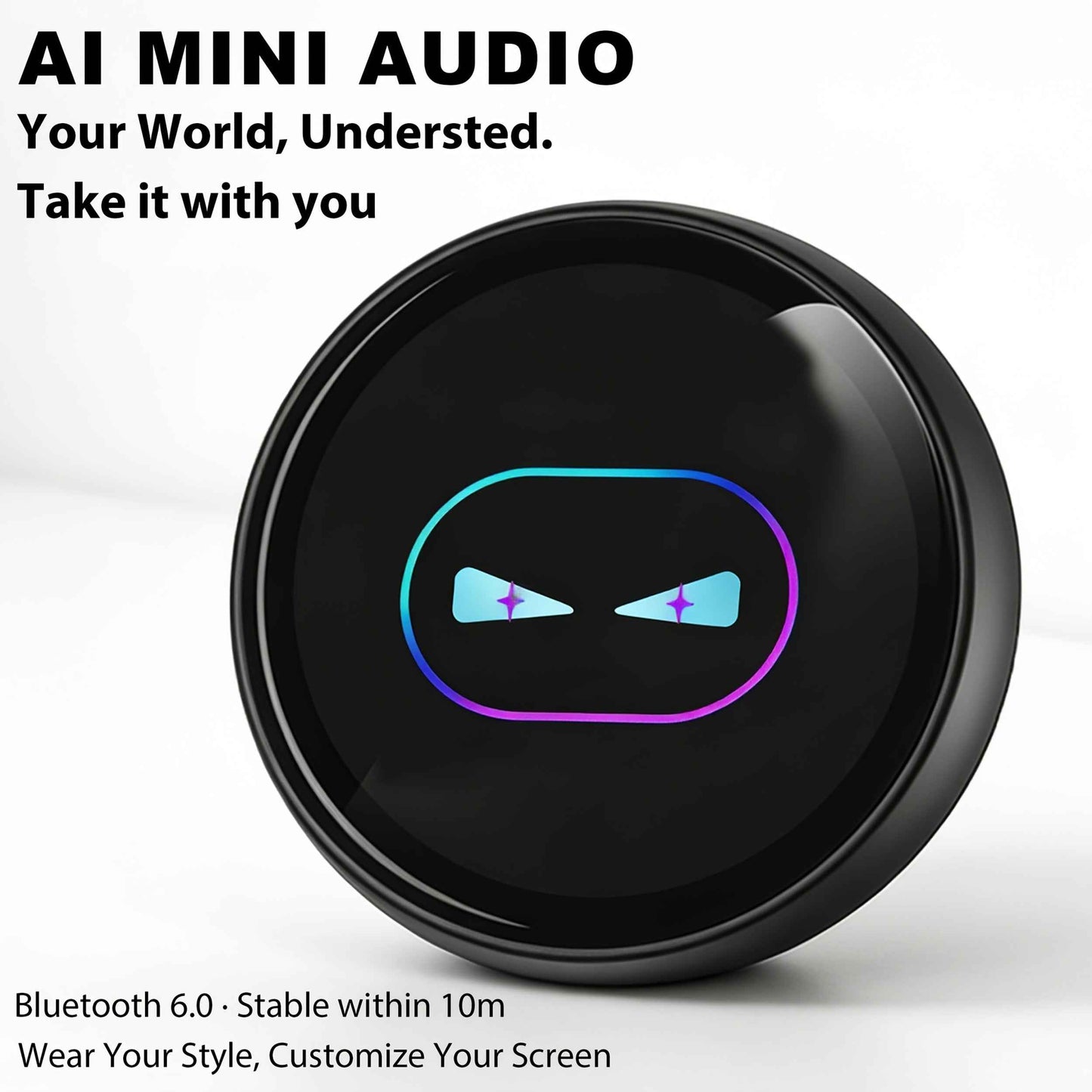 ZNP Z01 Saymi Intelligent Translation Machine Supports 60 Languages, Accurate Translation, Foreign Language Learning, AI Assistant, Battery Life Of 24 Days, Large Capacity+Phone Holder