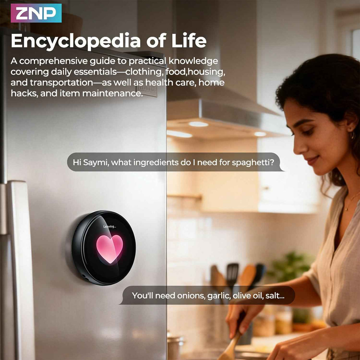 ZNP Z01 Saymi Intelligent Translation Machine Supports 60 Languages, Accurate Translation, Foreign Language Learning, AI Assistant, Battery Life Of 24 Days, Large Capacity+Phone Holder
