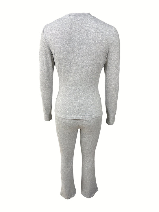 Fashionable Y2K Style Heart Print Set SS69