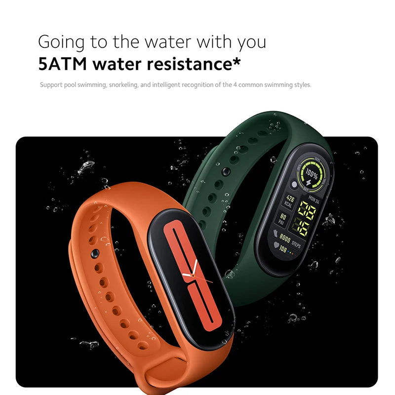 Xiaomi Mi Band 7 Smart Fitness Tracker, 1.62" AMOLED Display, 110+ Sport Modes