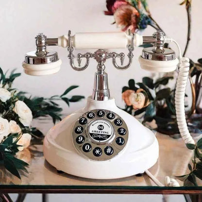 Voice Guestbook phone Wedding Telephone Classic Retro Craftsmanship Recording Guestbook For Confessional Wedding Birthday Party