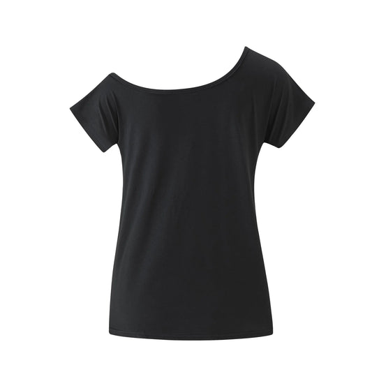 80s Costume Outfit for Woman Love off the Shoulder T Shirts Novelty Neon Top Clothes for Costume SS69