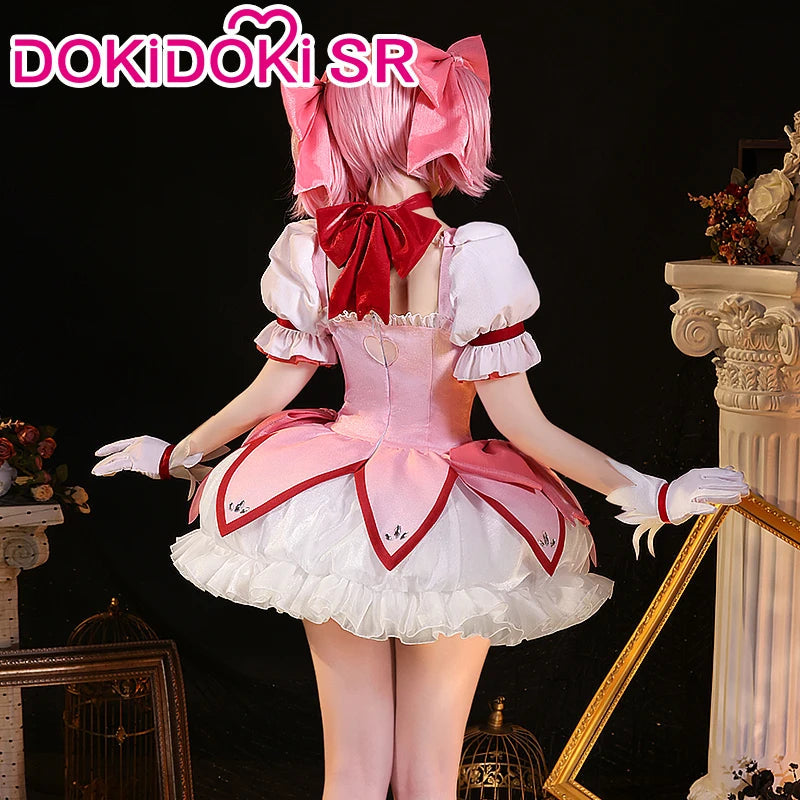 IN STOCK Madoka Cosplay Anime【S-XXL】DokiDoki-SR Kanamee Madoka Cosplay Costume Plus Size SS69