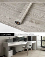 40cm Self-Adhesive Wood Grain Sticker Peel And Stick Wallpaper Waterproof Anti-Slip Floor Sticker Living Room Bedroom House Reno