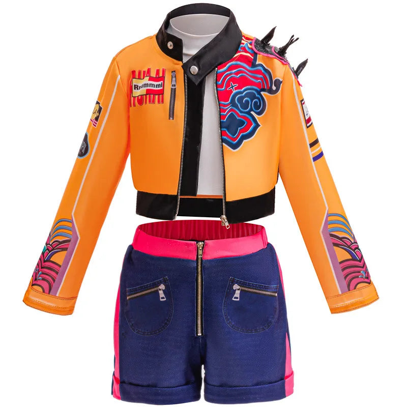 Halloween children's costumes Girls cosplay Costume Fashion girls suits Carnival theme party performance costumes
