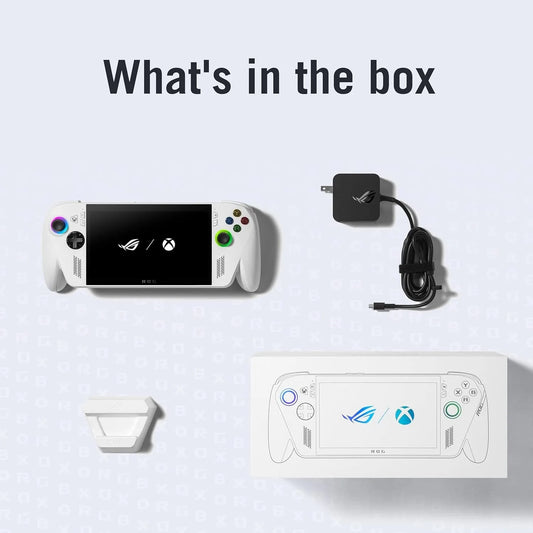 ASUS ROG Xbox Ally Handheld – 7" 1080p 120Hz, Ryzen Z2 A, 16GB RAM, 512GB SSD, Windows Console with 3-Month Game Pass – White