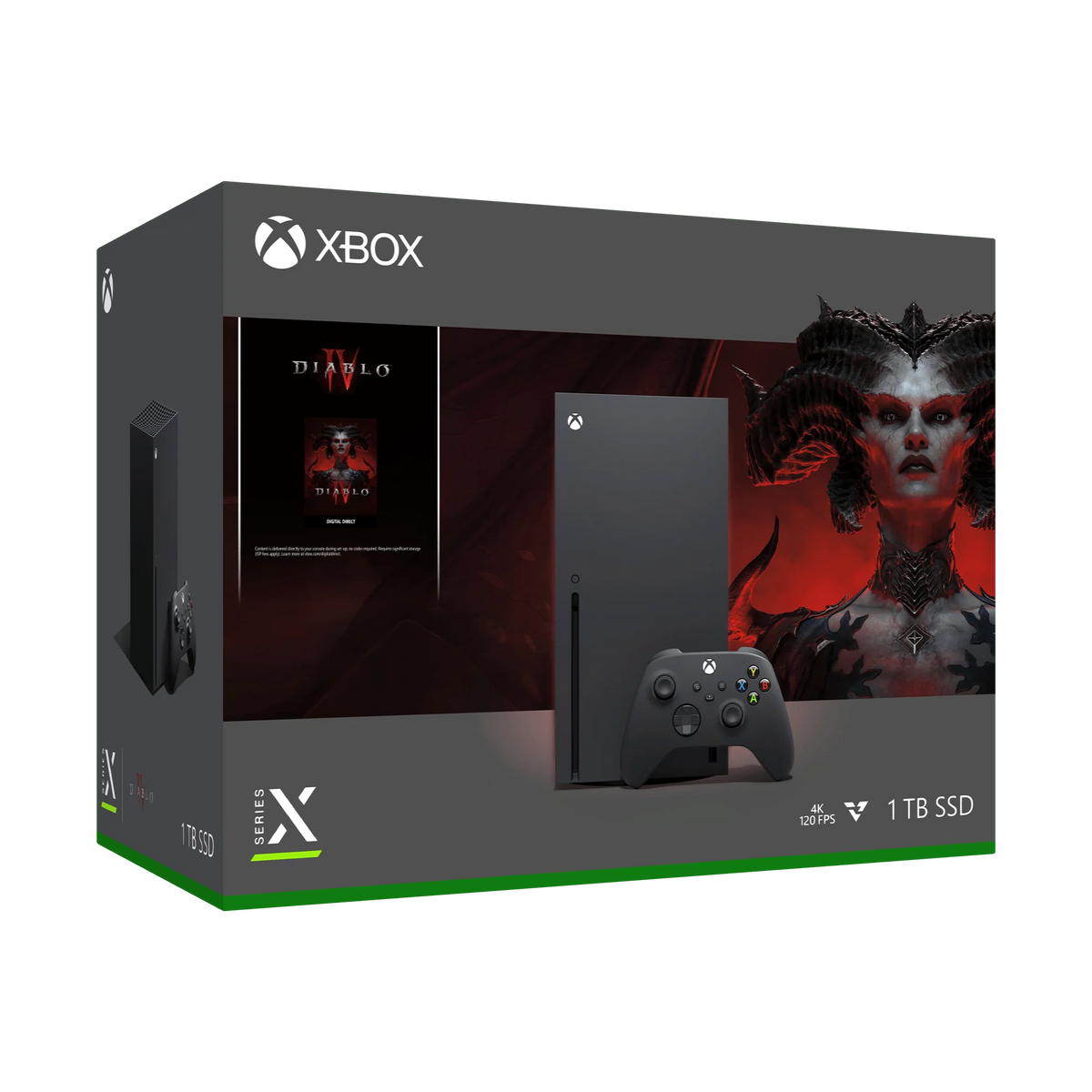 SS69 Microsoft Xbox Series X 1TB Console with Diablo IV Bundle - Black