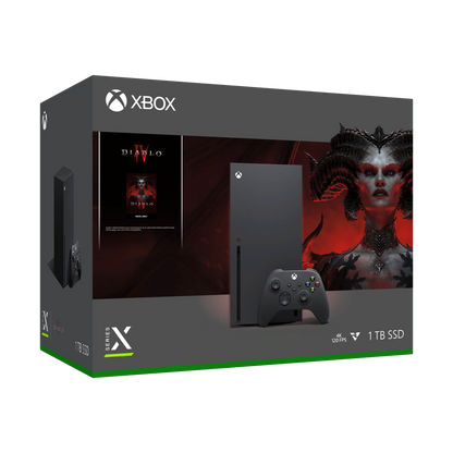 SS69 Microsoft Xbox Series X 1TB Console with Diablo IV Bundle - Black
