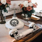 Voice Guestbook phone Wedding Telephone Classic Retro Craftsmanship Recording Guestbook For Confessional Wedding Birthday Party
