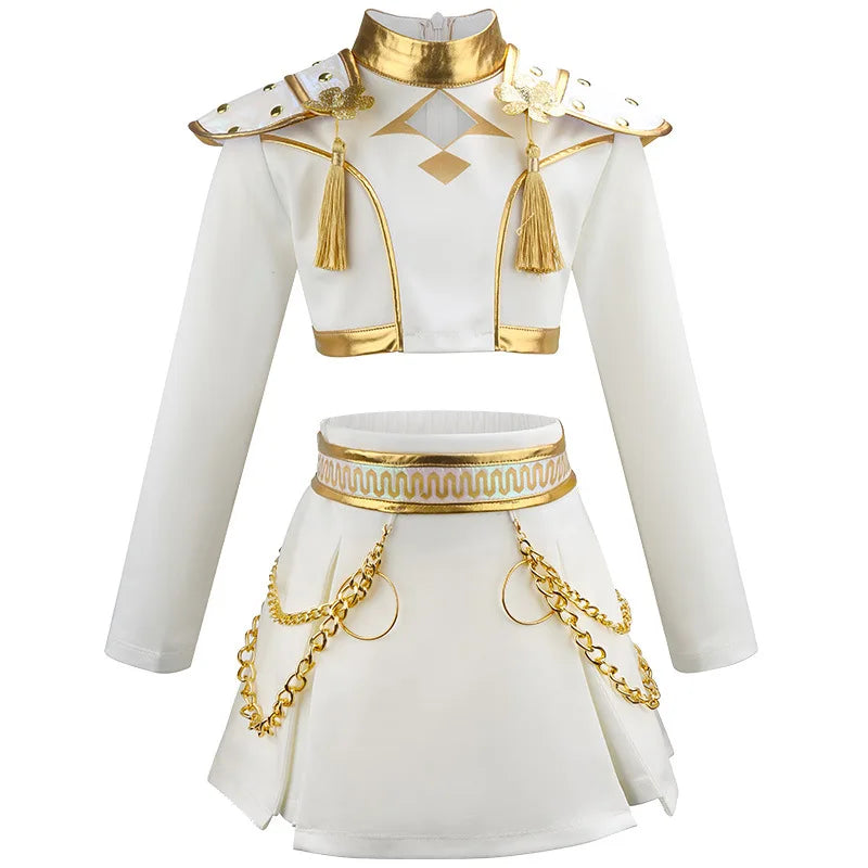 Halloween children's costumes Girls cosplay Costume Fashion girls suits Carnival theme party performance costumes