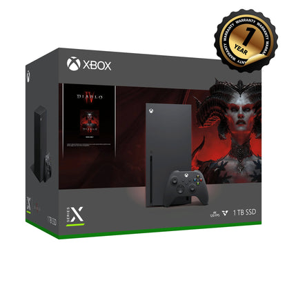 SS69 Microsoft Xbox Series X 1TB Console with Diablo IV Bundle - Black