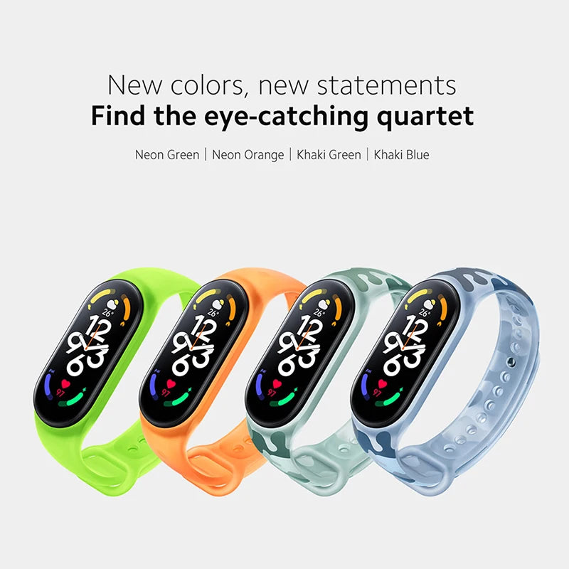 Xiaomi Mi Band 7 Smart Fitness Tracker, 1.62" AMOLED Display, 110+ Sport Modes