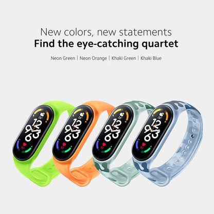 Xiaomi Mi Band 7 Smart Fitness Tracker, 1.62" AMOLED Display, 110+ Sport Modes