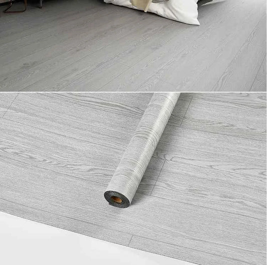 40cm Self-Adhesive Wood Grain Sticker Peel And Stick Wallpaper Waterproof Anti-Slip Floor Sticker Living Room Bedroom House Reno
