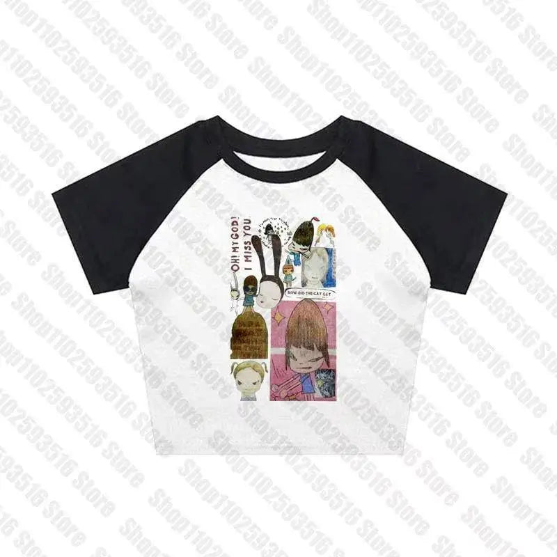 Aesthetic Letter Tank Top Y2K Harajuku Streetwear - SS69