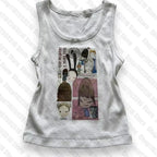 Aesthetic Letter Tank Top Y2K Harajuku Streetwear - SS69