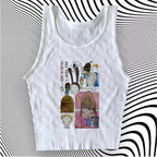 Aesthetic Letter Tank Top Y2K Harajuku Streetwear - SS69