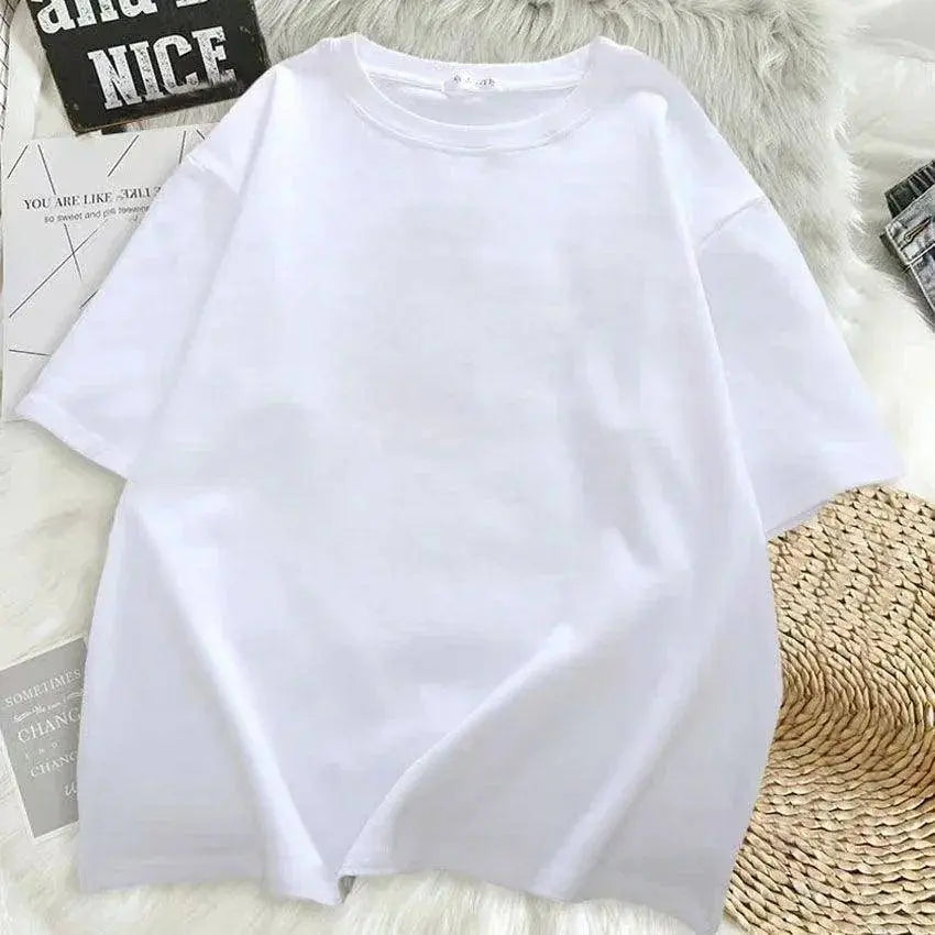 Aesthetic Short Sleeve T-Shirts Basic Streetwear - SS69