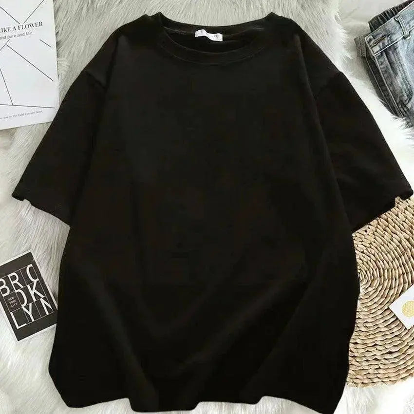 Aesthetic Short Sleeve T-Shirts Basic Streetwear - SS69