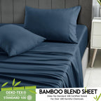 LUX Décor Bamboo Viscose Blend Sheet Set - Soft & Breathable