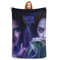 Agatha All Along AgathaRio Poster Throw Blanket for Couch Soft Cozy Plush Blanket 50x60 Inch Multi-size Bedspreads All Seasons SS69