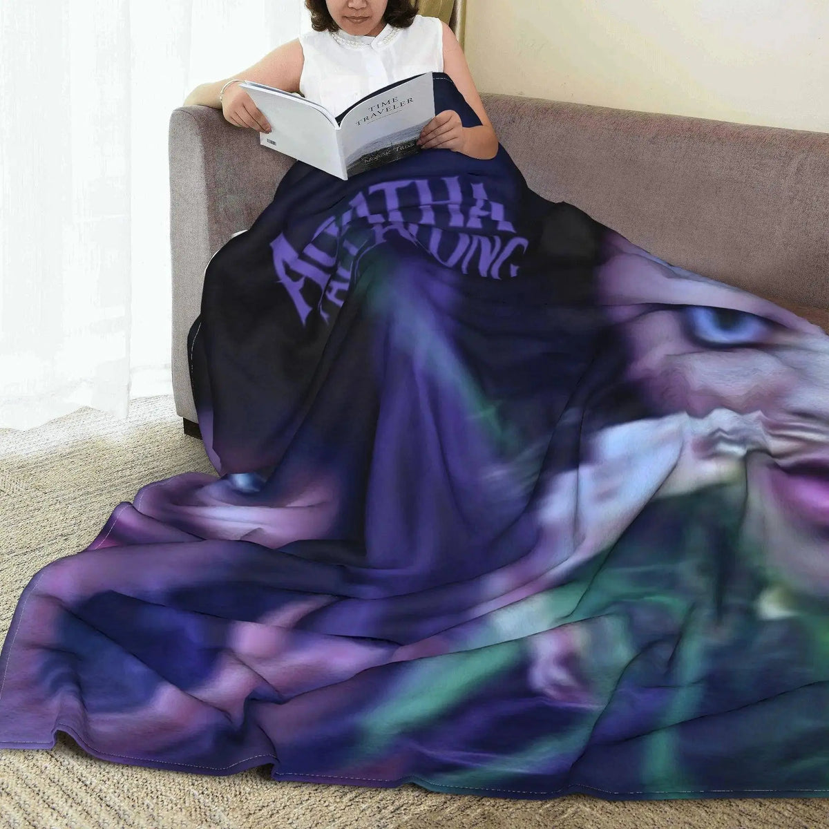 Agatha All Along AgathaRio Poster Throw Blanket for Couch Soft Cozy Plush Blanket 50x60 Inch Multi-size Bedspreads All Seasons SS69