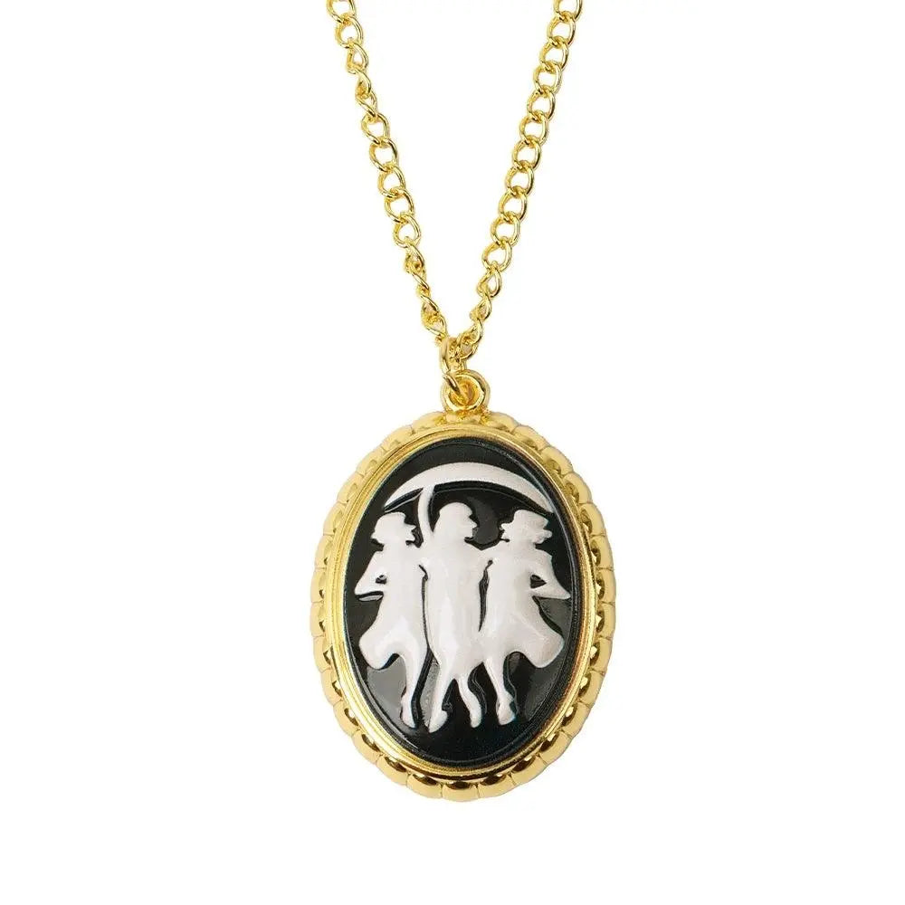 Agatha Cameo Necklace Harkness Darkhold Diaries Metal Pendant 5cm - SS69