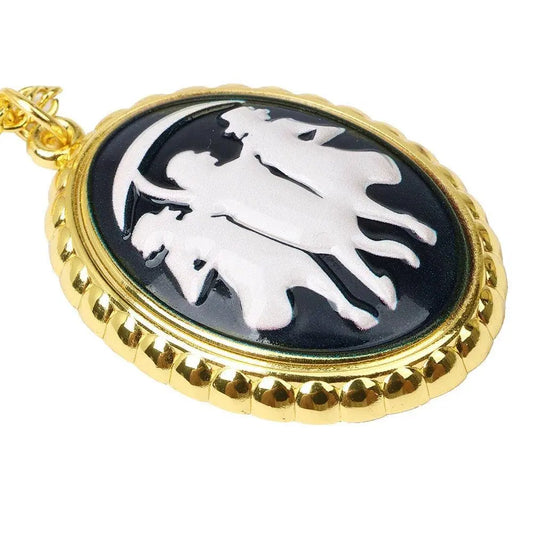 Agatha Cameo Necklace Harkness Darkhold Diaries Metal Pendant 5cm - SS69