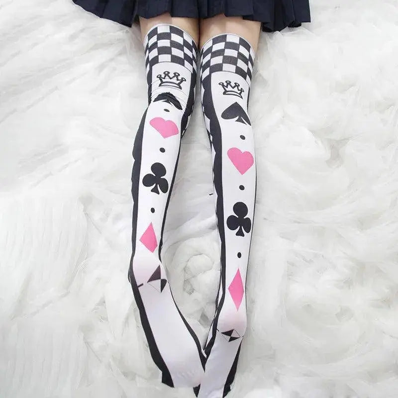 Ahegao Stockings | Lolita Sexy high-knee socks - SS69