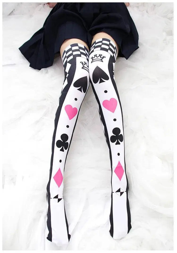 Ahegao Stockings | Lolita Sexy high-knee socks - SS69